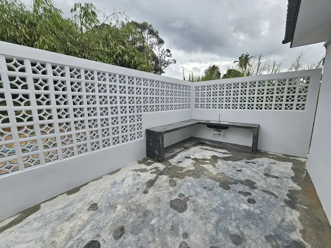 Renovation vent block